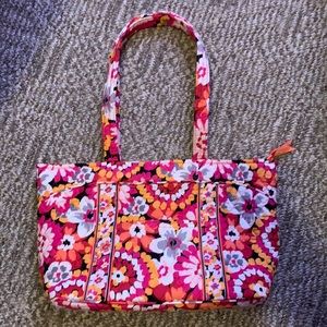 Vera Bradley zip top tote
